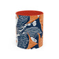 Orange Fish 01 Accent Coffee Mug (11oz)