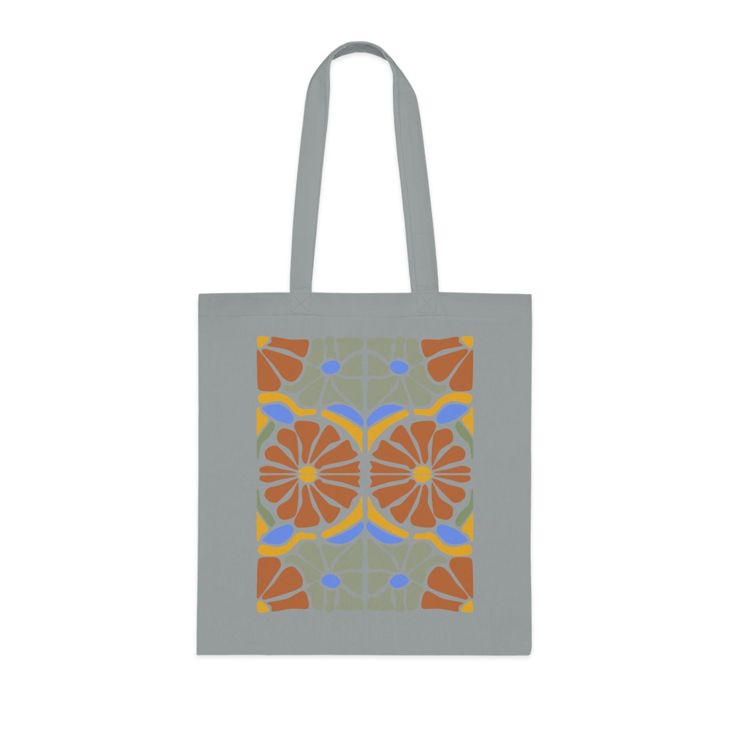 Abstract flowers 16 Cotton Tote