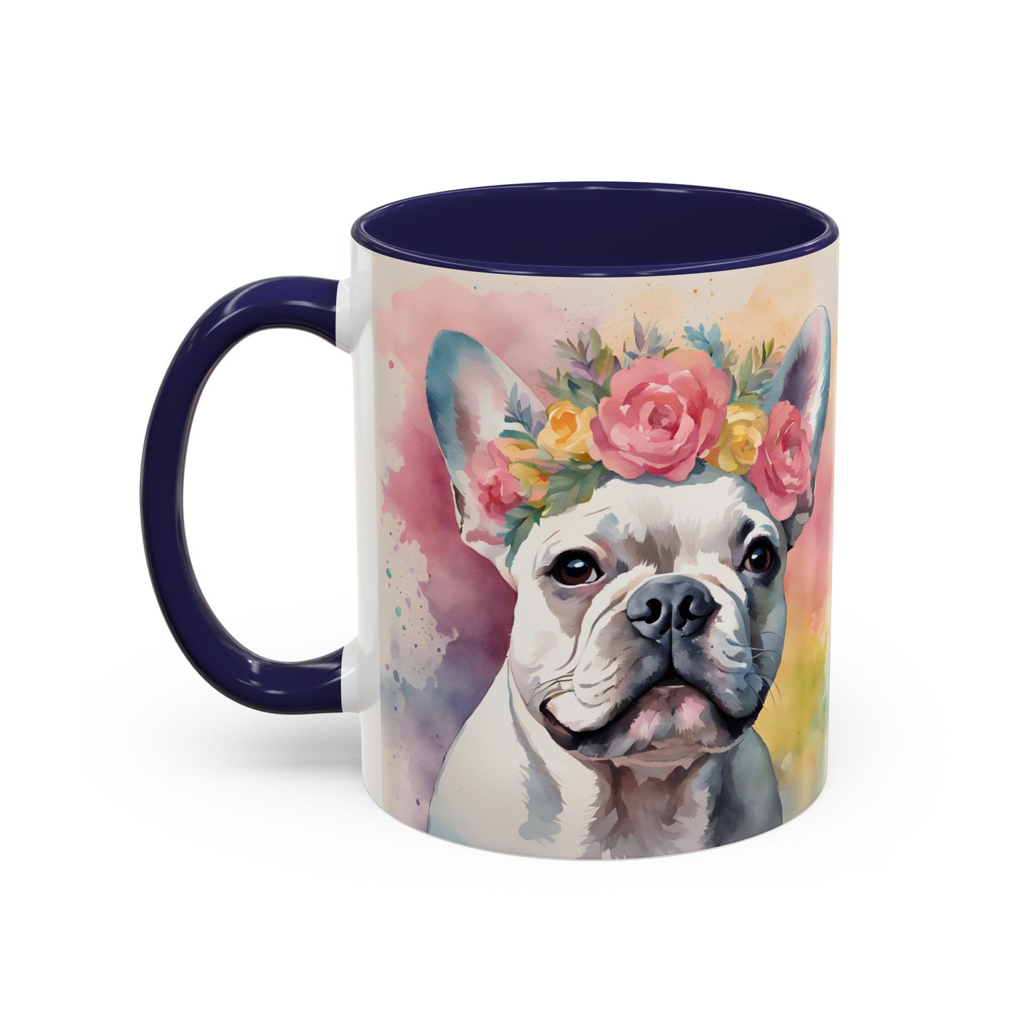French Bulldog 04 Accent Coffee Mug - Dog Lover Gift