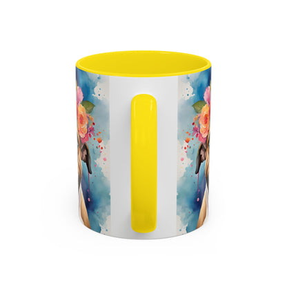 British Bulldog 01 Accent Coffee Mug - Dog Lover Gift