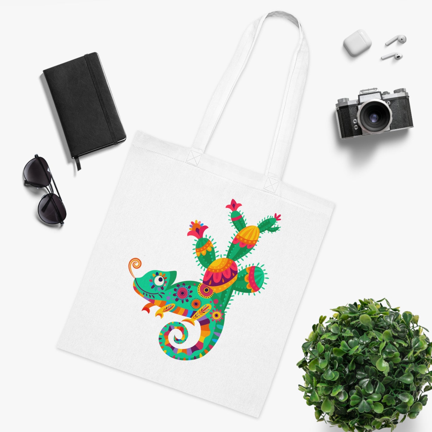 Iguana 04 Cotton Tote