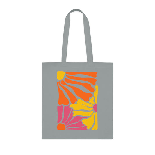 Abstract flowers 09 Cotton Tote