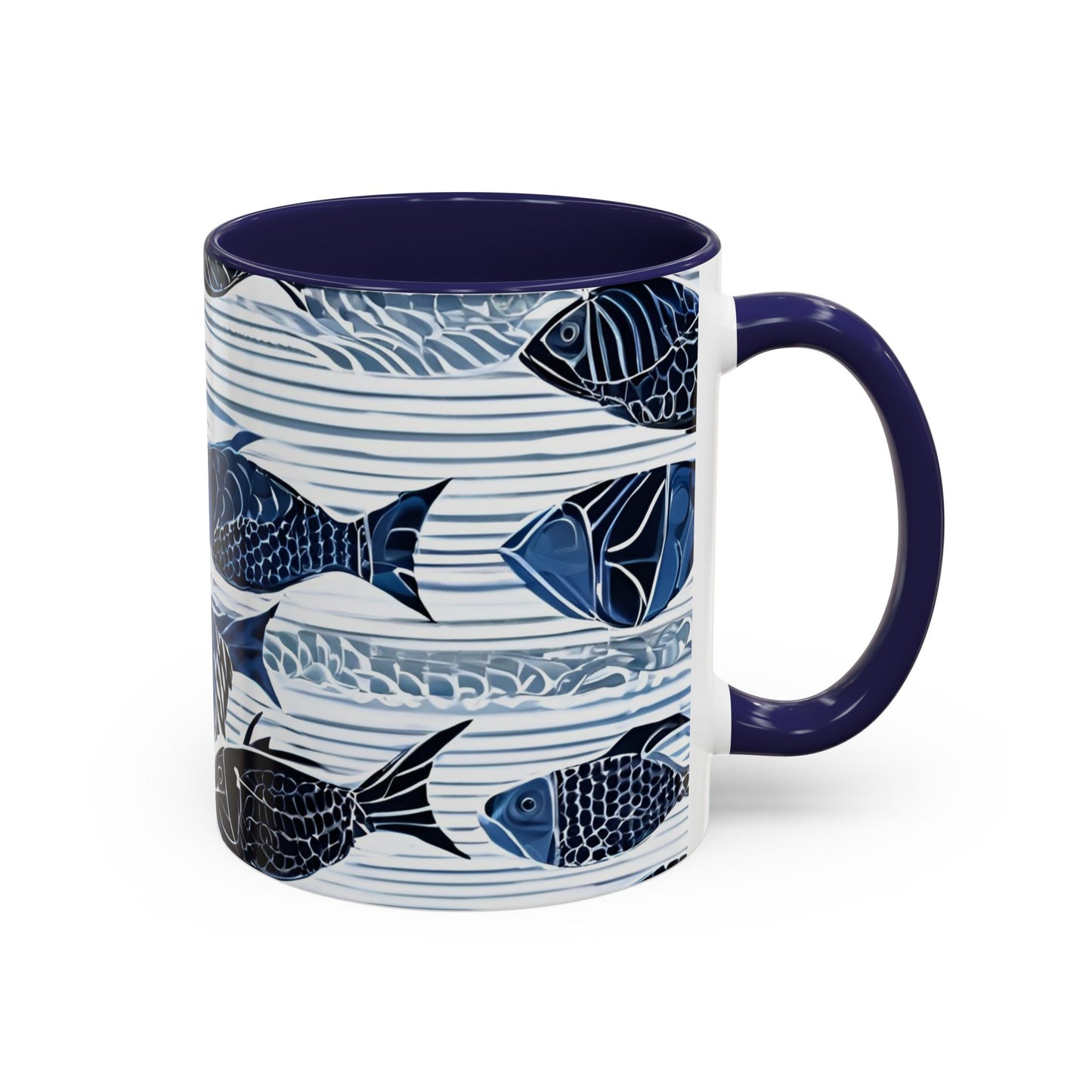 Fish 10 Accent Coffee Mug (11oz)