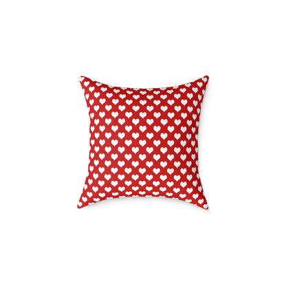 Valentine Chocolate Covered Strawberries 2 Poly Pillow