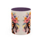 Dachshund 01 Accent Coffee Mug - Dog Lover Gift