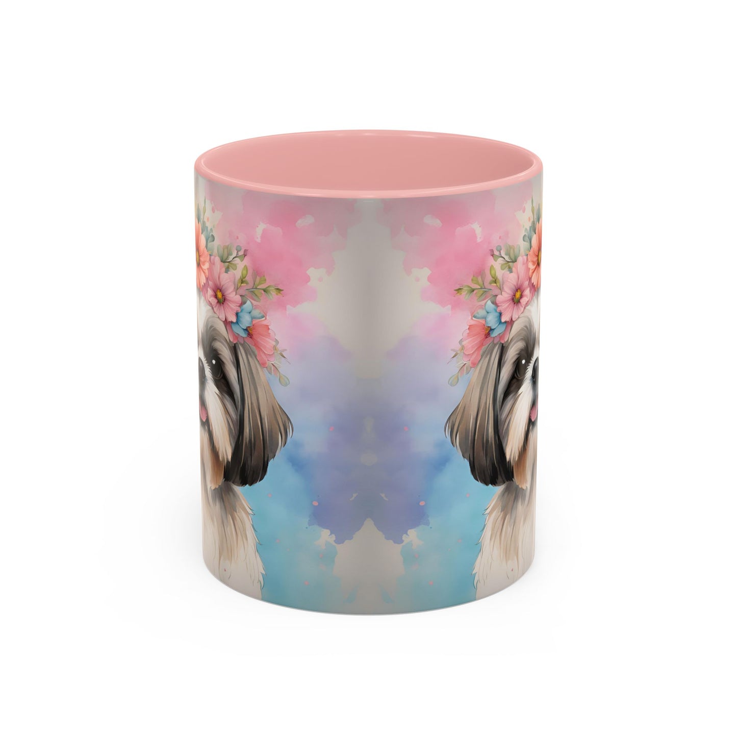 Shih Tzu 03 Accent Coffee Mug - Dog Lover Gift