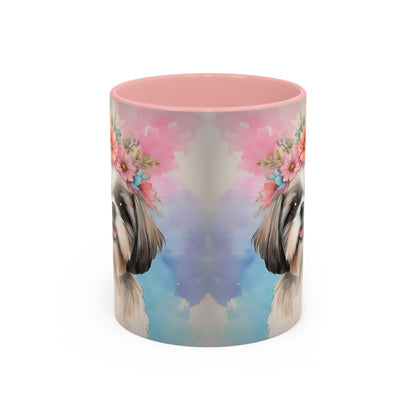 Shih Tzu 03 Accent Coffee Mug - Dog Lover Gift