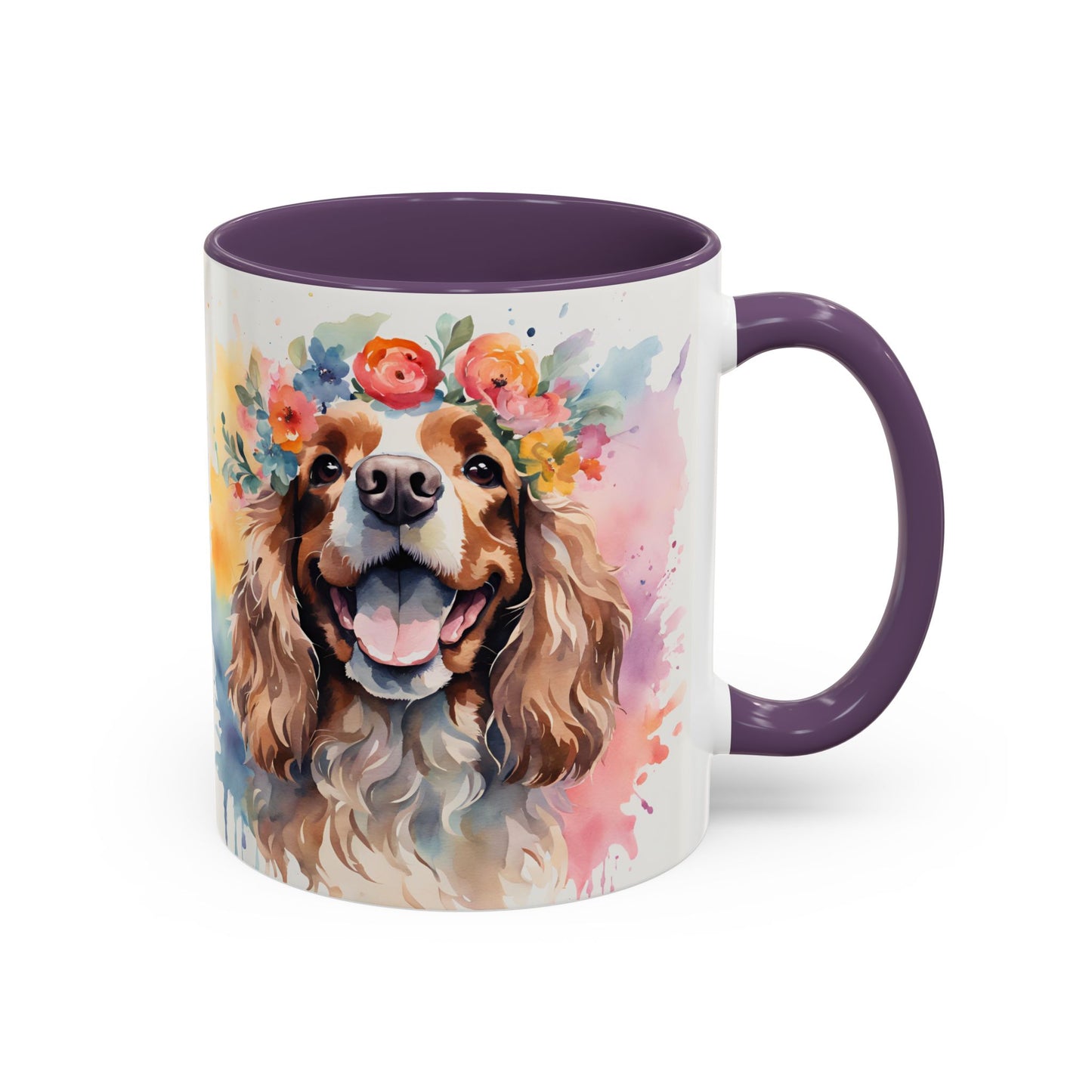 Cocker Spaniel 02 Accent Coffee Mug - Dog Lover Gift