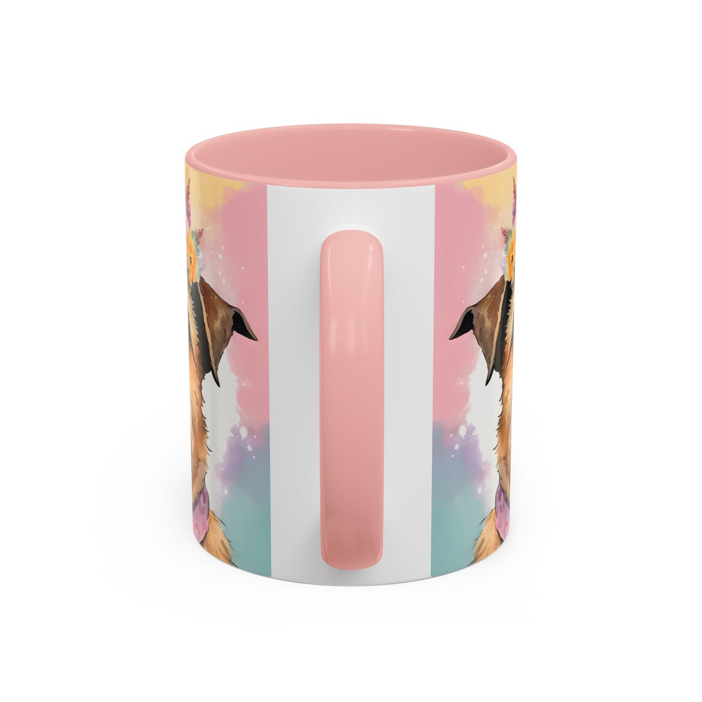 Border Terrier 02 Accent Coffee Mug - Dog Lover Gift