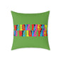 We Love Fiercely And We Love Freely Poly Pillow