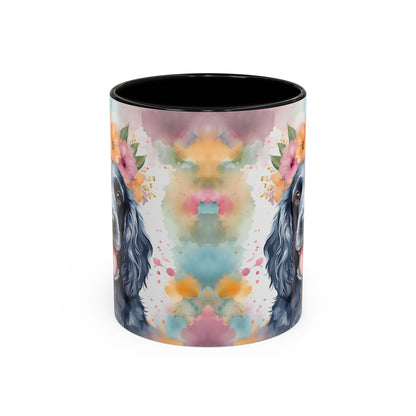 Blue Roan Cocker Spaniel 03 Accent Coffee Mug - Dog Lover Gift