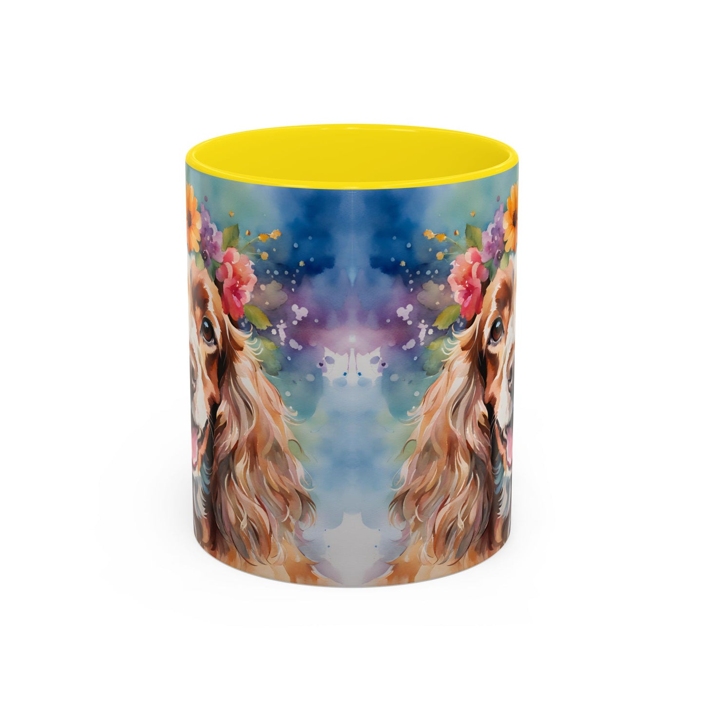Cocker Spaniel 01 Accent Coffee Mug - Dog Lover Gift