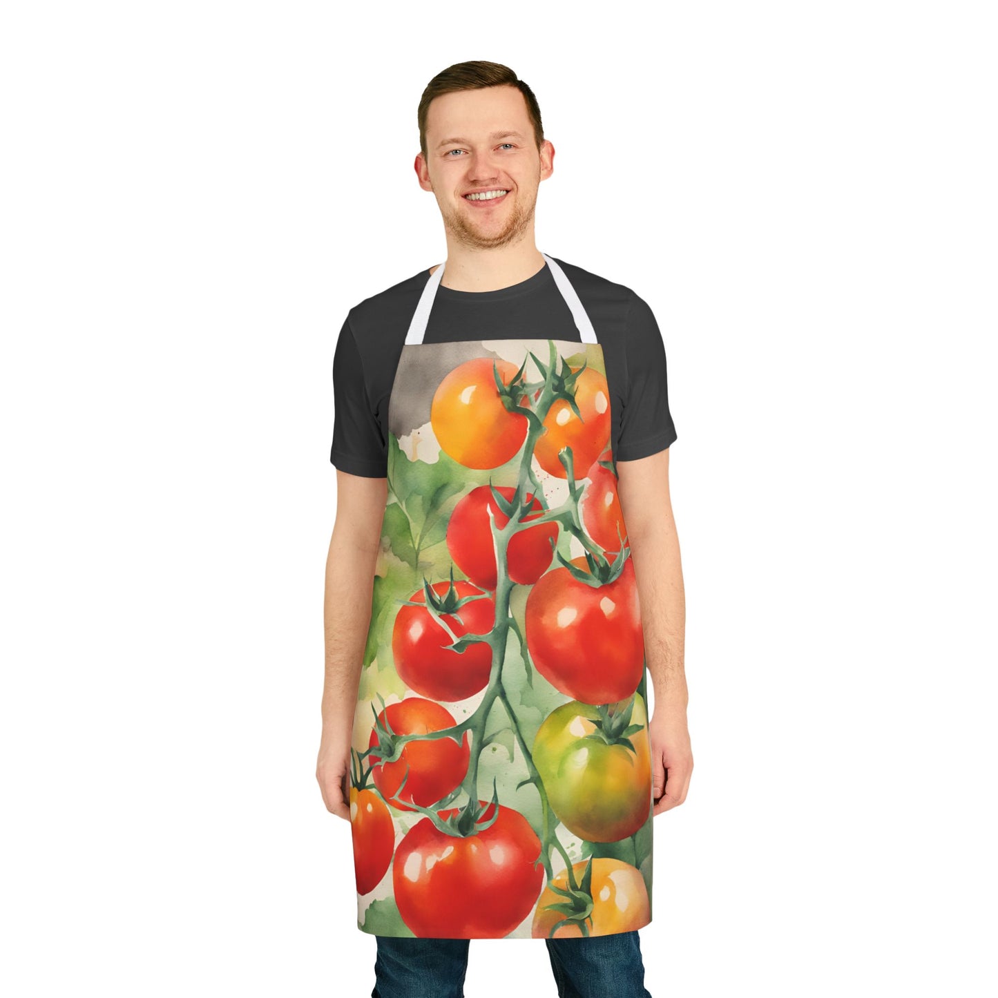 Tomatoes 03 Apron 5-Color Straps