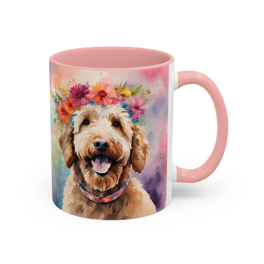Labradoodle 04 Accent Coffee Mug - Dog Lover Gift
