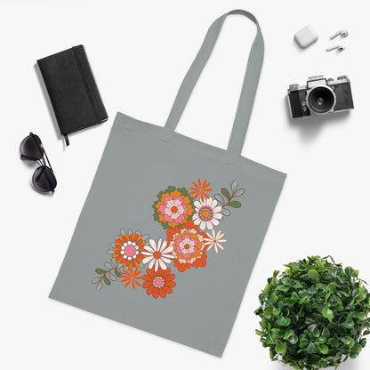 Flower power 09 Cotton Tote