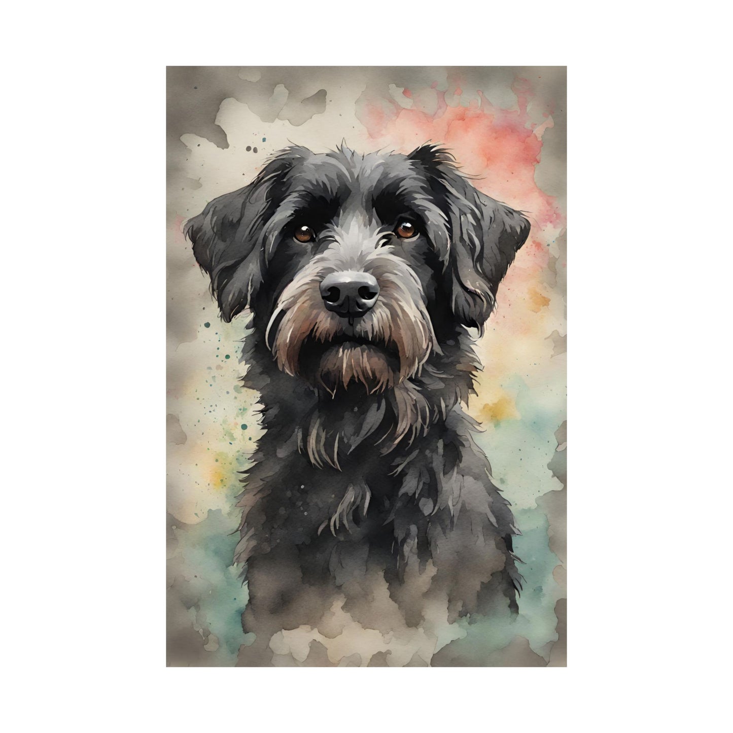 Dogs Eddy Gorgeous Scruff 02 Matte Vertical Poster