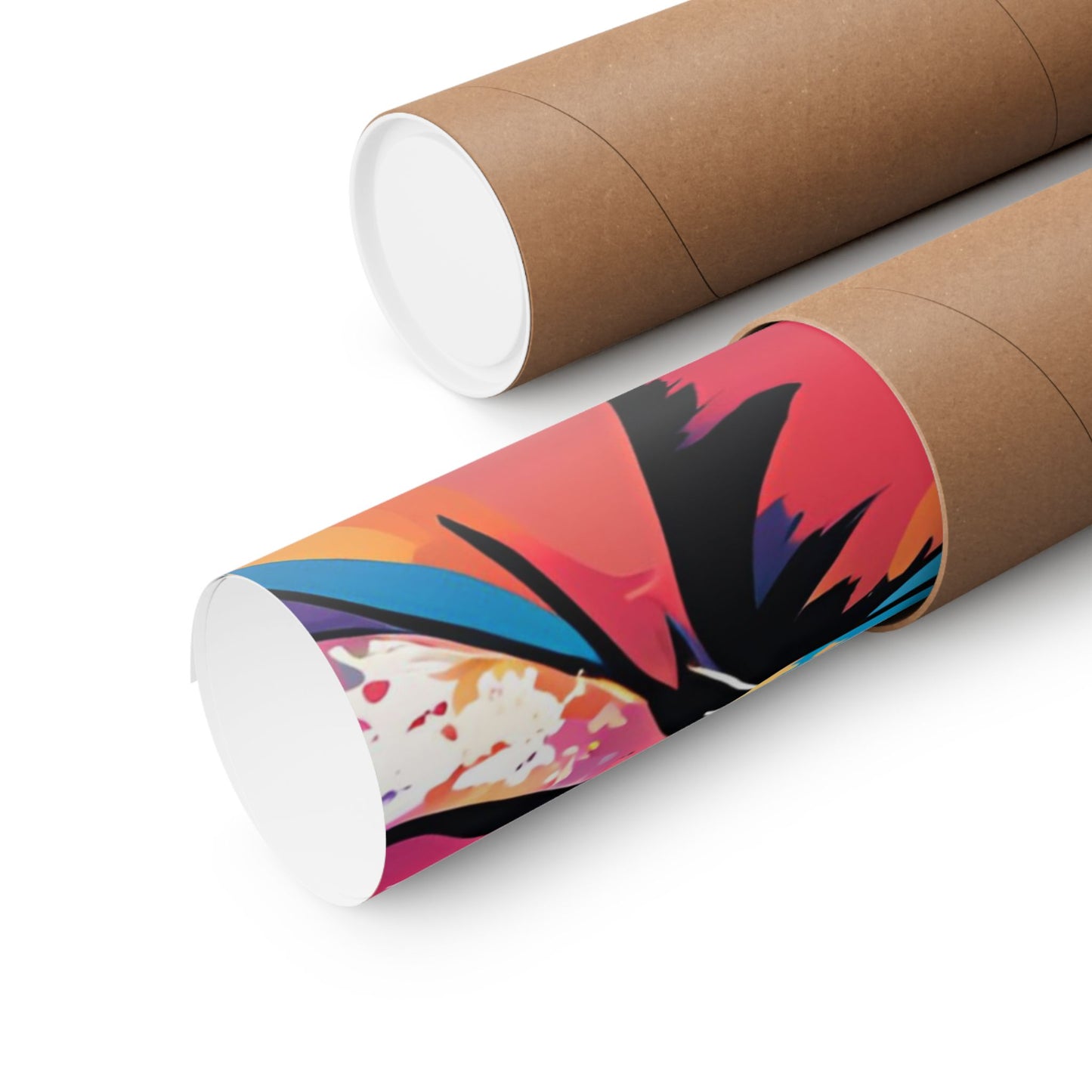 Multicolored Dachshund 2 Matte Vertical Poster