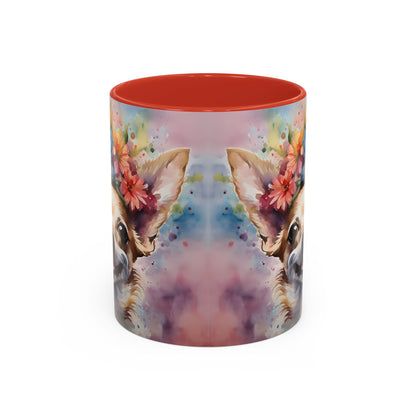 Chihuahua 04 Accent Coffee Mug - Dog Lover Gift