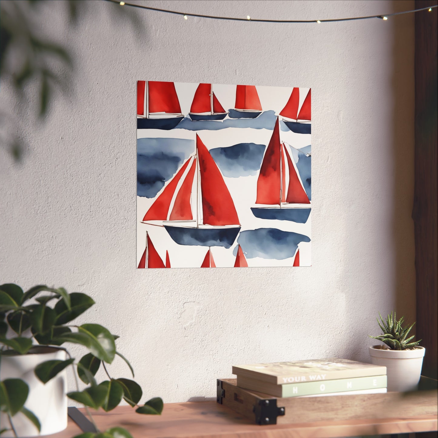 Blue Collection 18 Matte Print