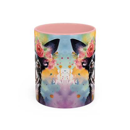 Chihuahua 03 Accent Coffee Mug - Dog Lover Gift