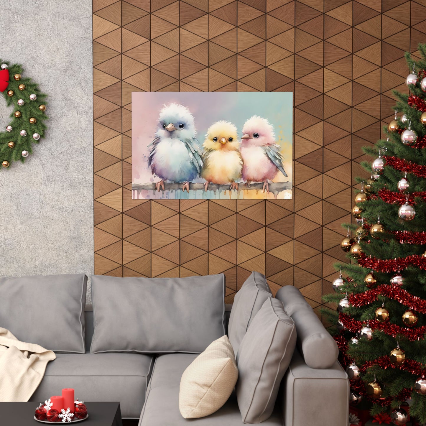 Nursery Birdies 5 Matte Horizontal Posters
