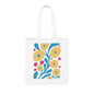 Abstract flowers 05 Cotton Tote