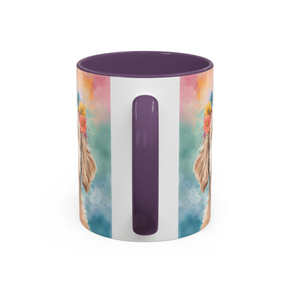 Labradoodle 02 Accent Coffee Mug - Dog Lover Gift
