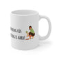 Gardening Cos Adulting Is Hard Ceramic Mug 11oz