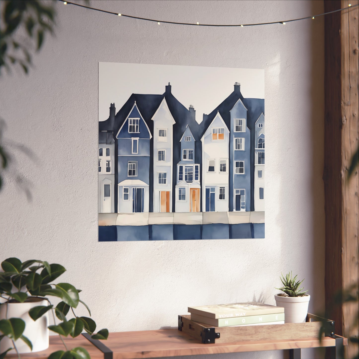 Blue Collection 28 Matte Print
