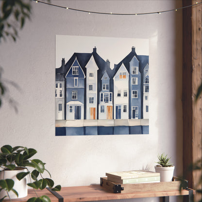 Blue Collection 28 Matte Print