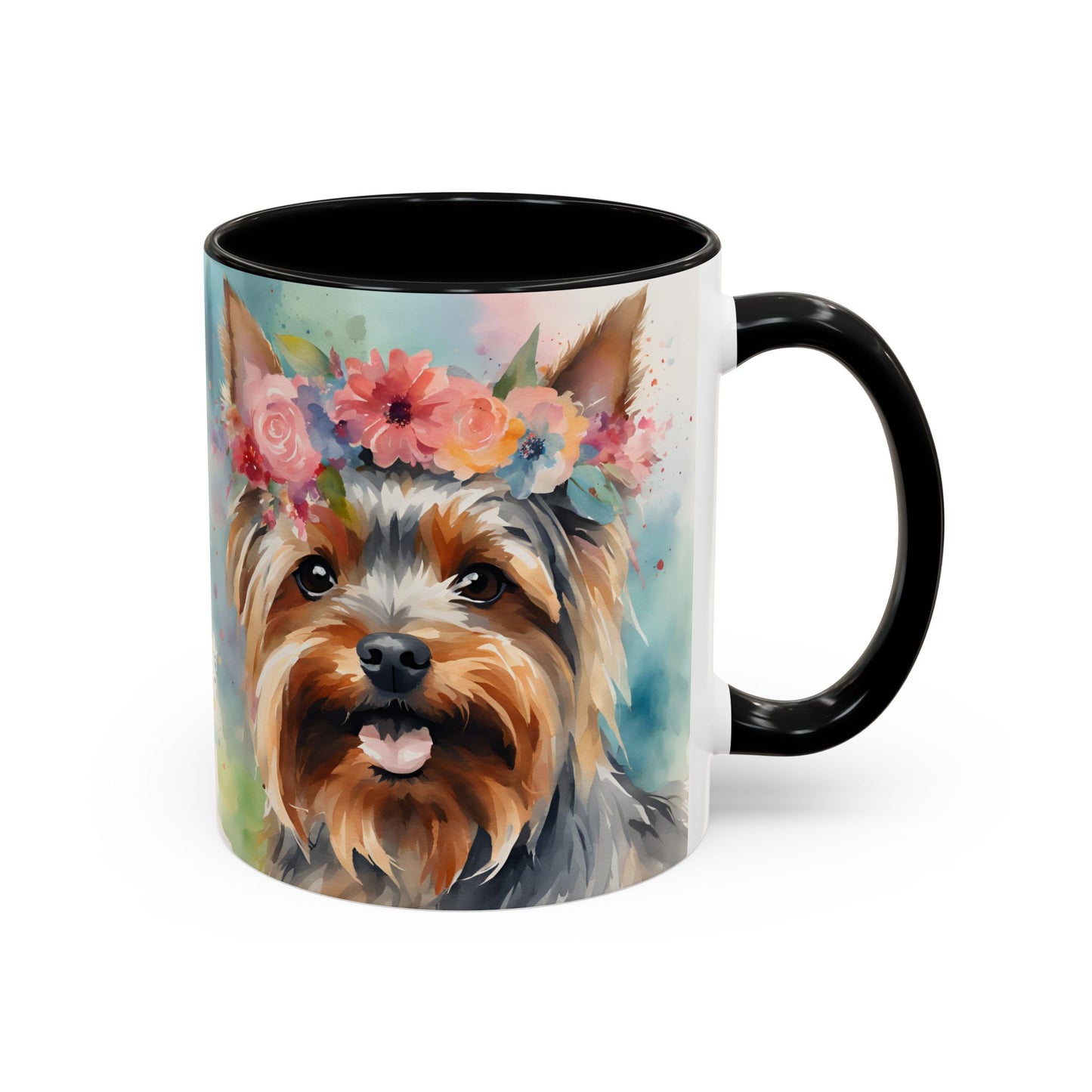 Yorkshire Terrier 04 Accent Coffee Mug - Dog Lover Gift