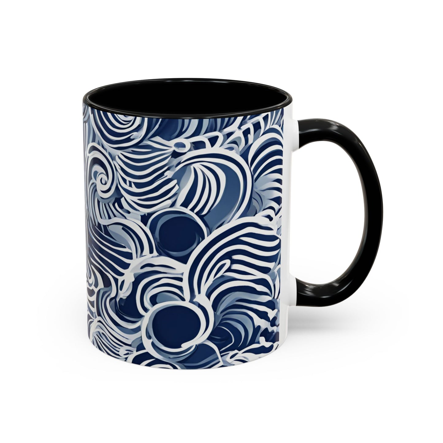 Seashell 4 Accent Coffee Mug (11oz)