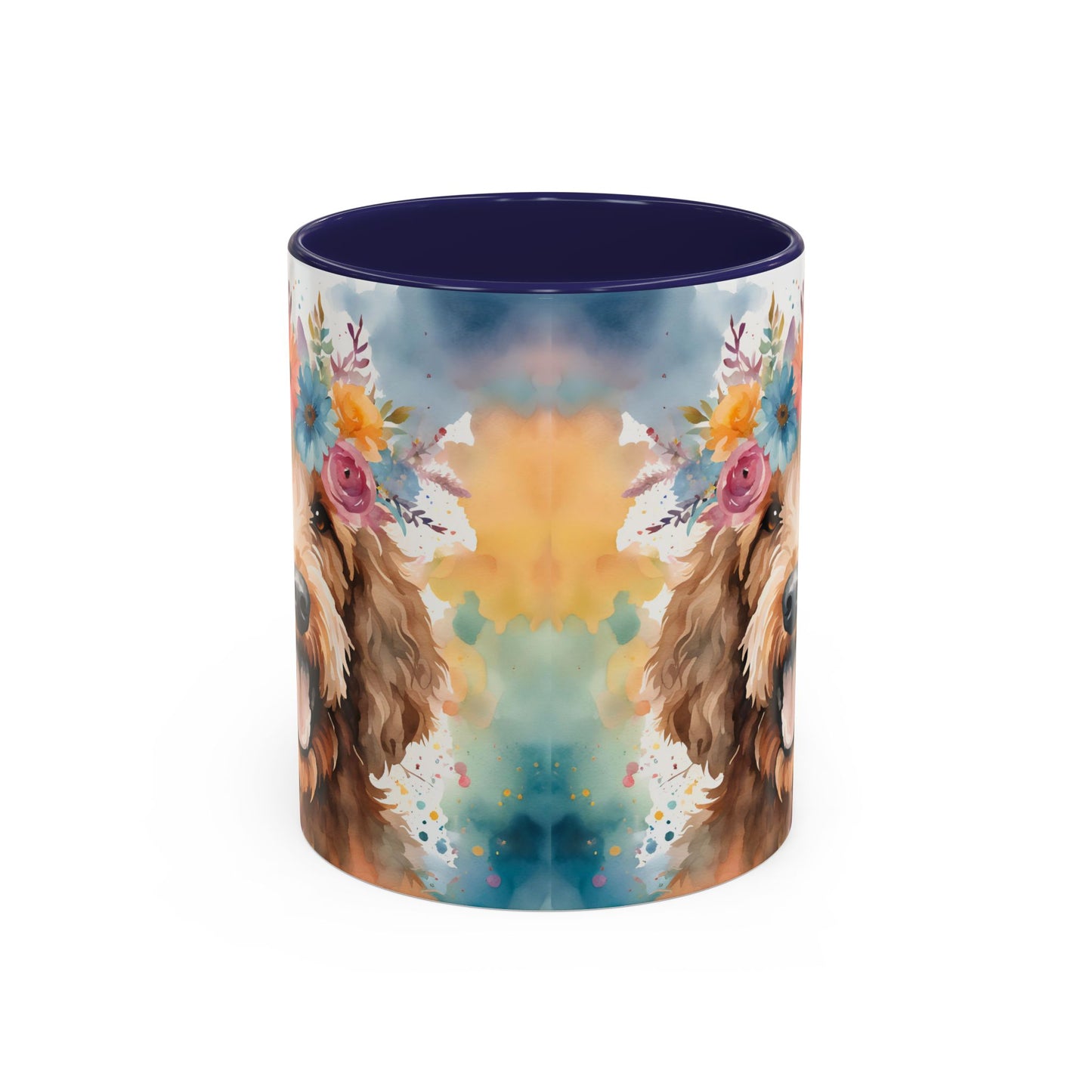 Labradoodle 03 Accent Coffee Mug - Dog Lover Gift