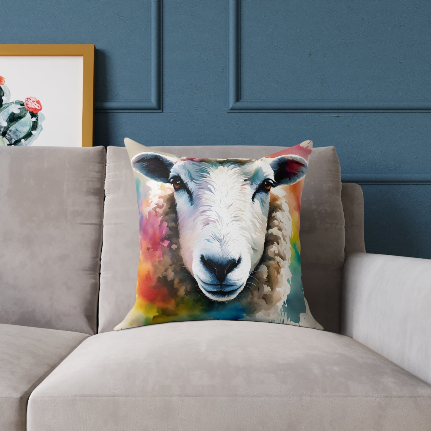 Sheep 02 Poly Pillow - Natures Beauty Design