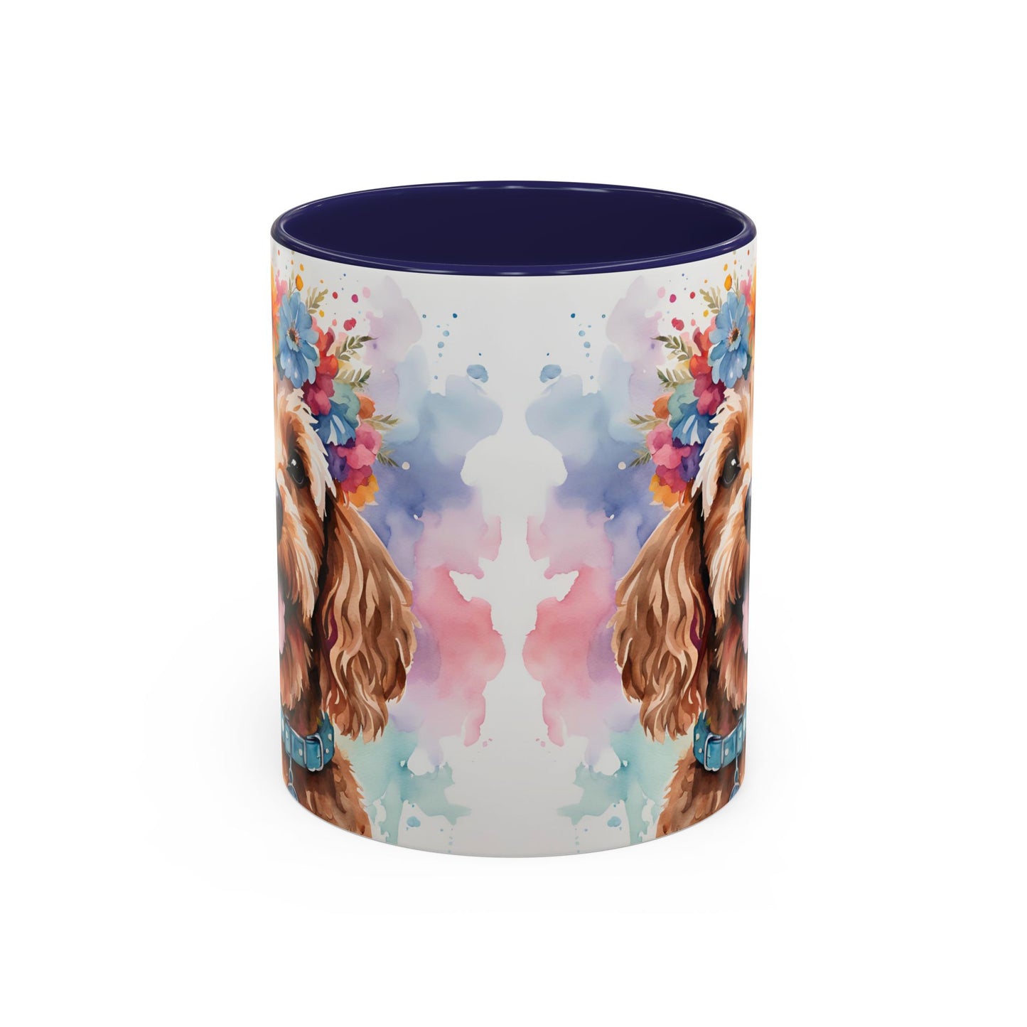 Cockapoo 02 Accent Coffee Mug - Dog Lover Gift