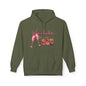 Wine + Chocolate = True Love Unisex Valentines Hoodie