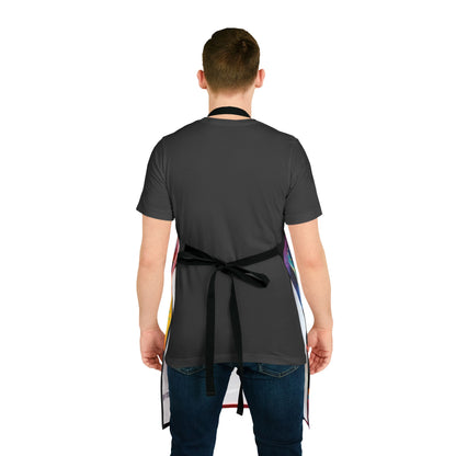 Multicolored Hot Dog Weiner Adult Apron (AOP)