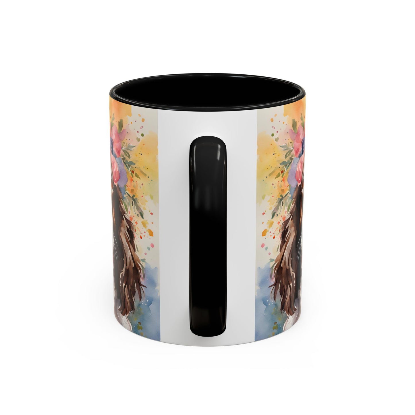 Springer Spaniel 03 Accent Coffee Mug - Dog Lover Gift