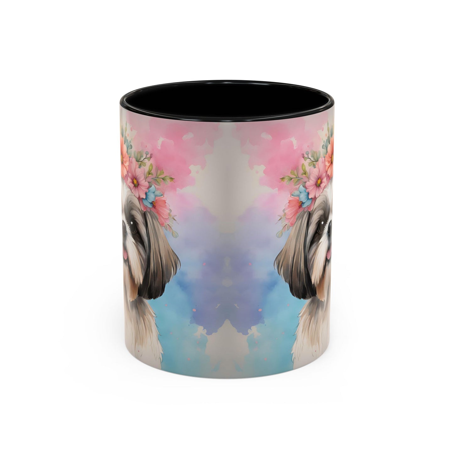 Shih Tzu 03 Accent Coffee Mug - Dog Lover Gift