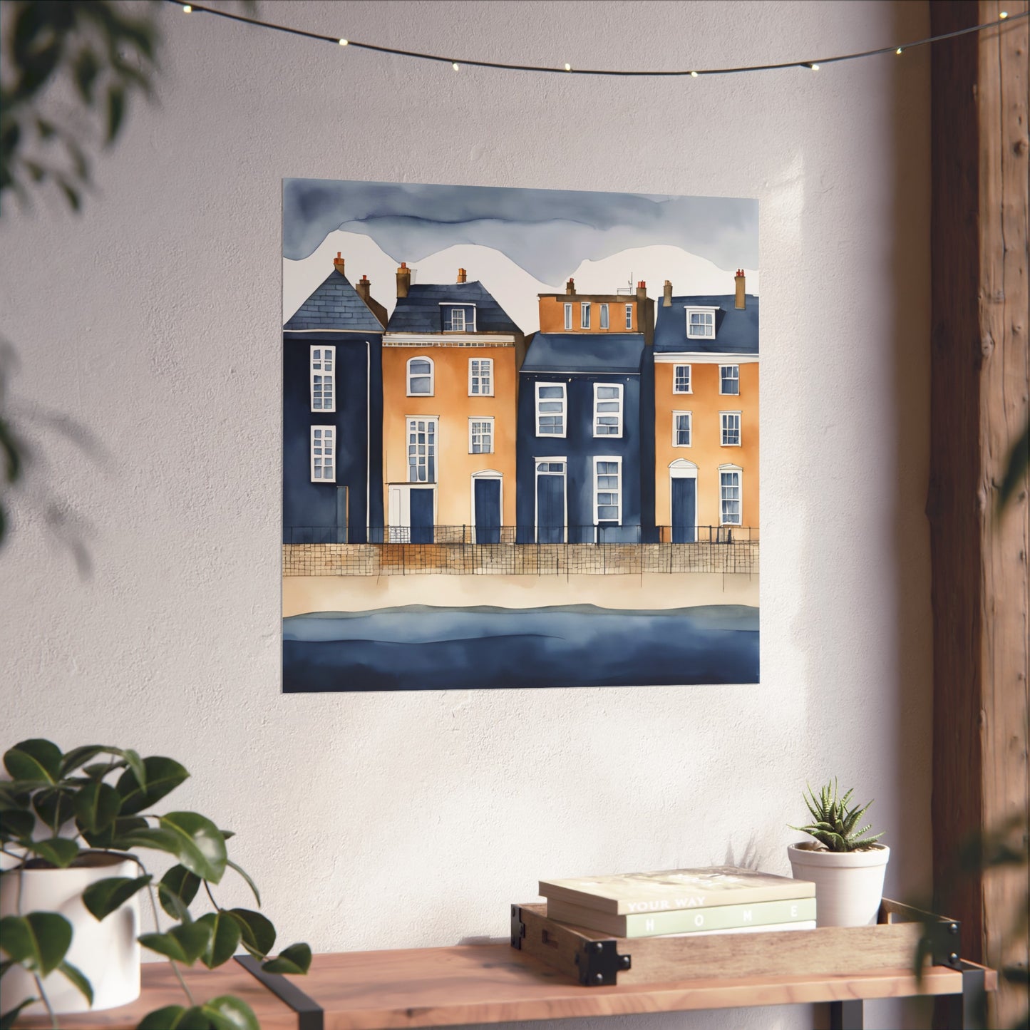 Blue Collection 31 Matte Print
