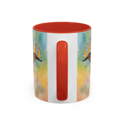 Jack Russell 03 Accent Coffee Mug - Dog Lover Gift