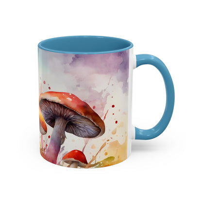 Mushroom 2 Accent Mug 11oz