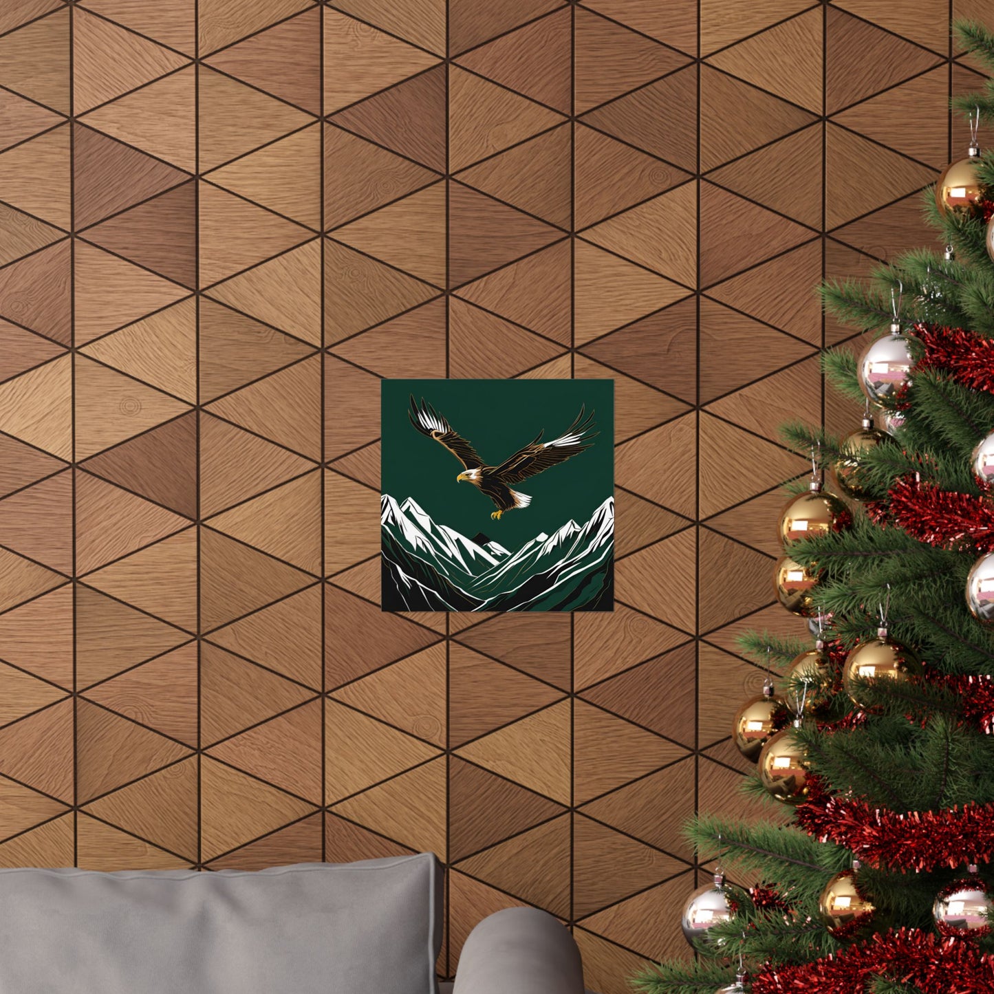 Lone Collection Eagle 6 Matte Square Posters