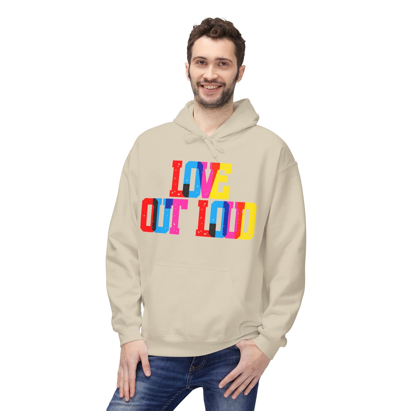 Love Out Loud Unisex Valentines Hoodie