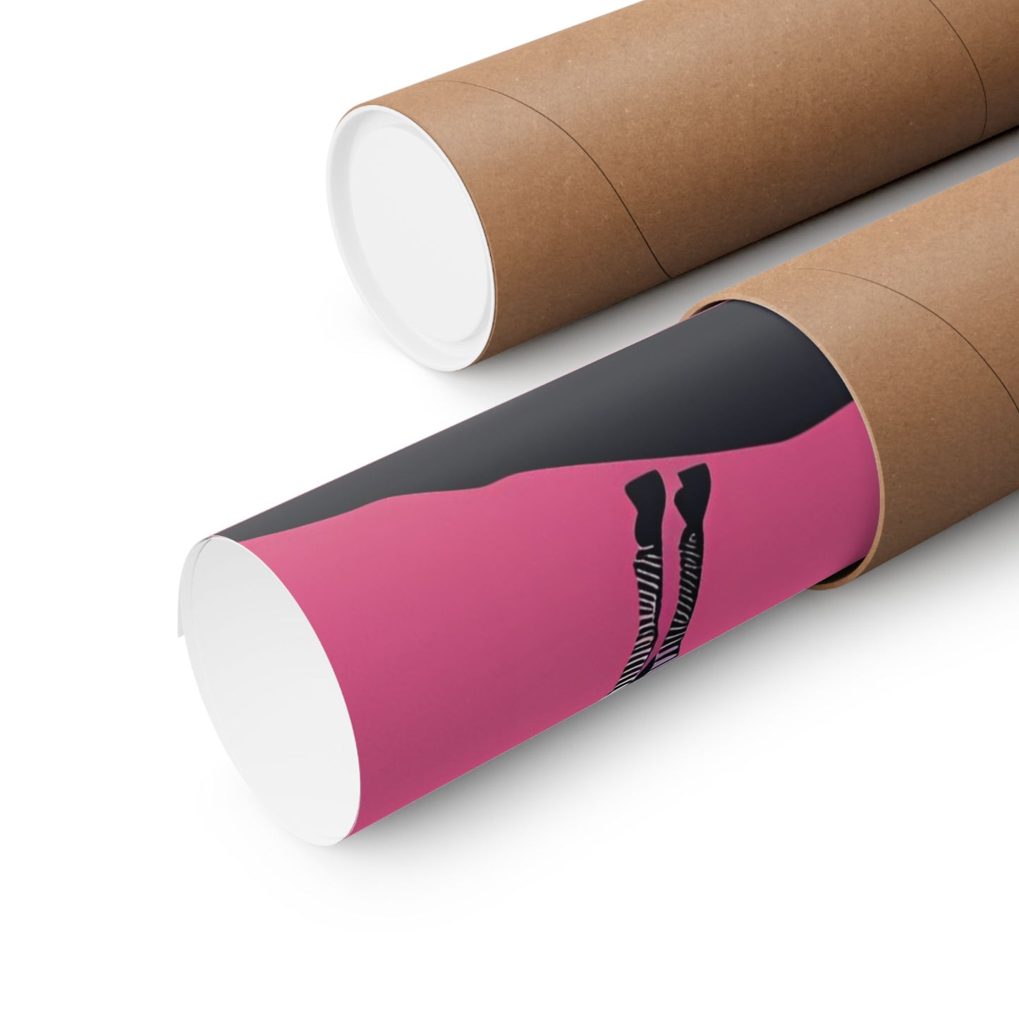 Lone Collection Zebra 7 Matte Square Posters