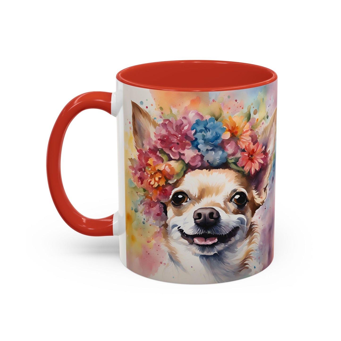 Chihuahua 04 Accent Coffee Mug - Dog Lover Gift