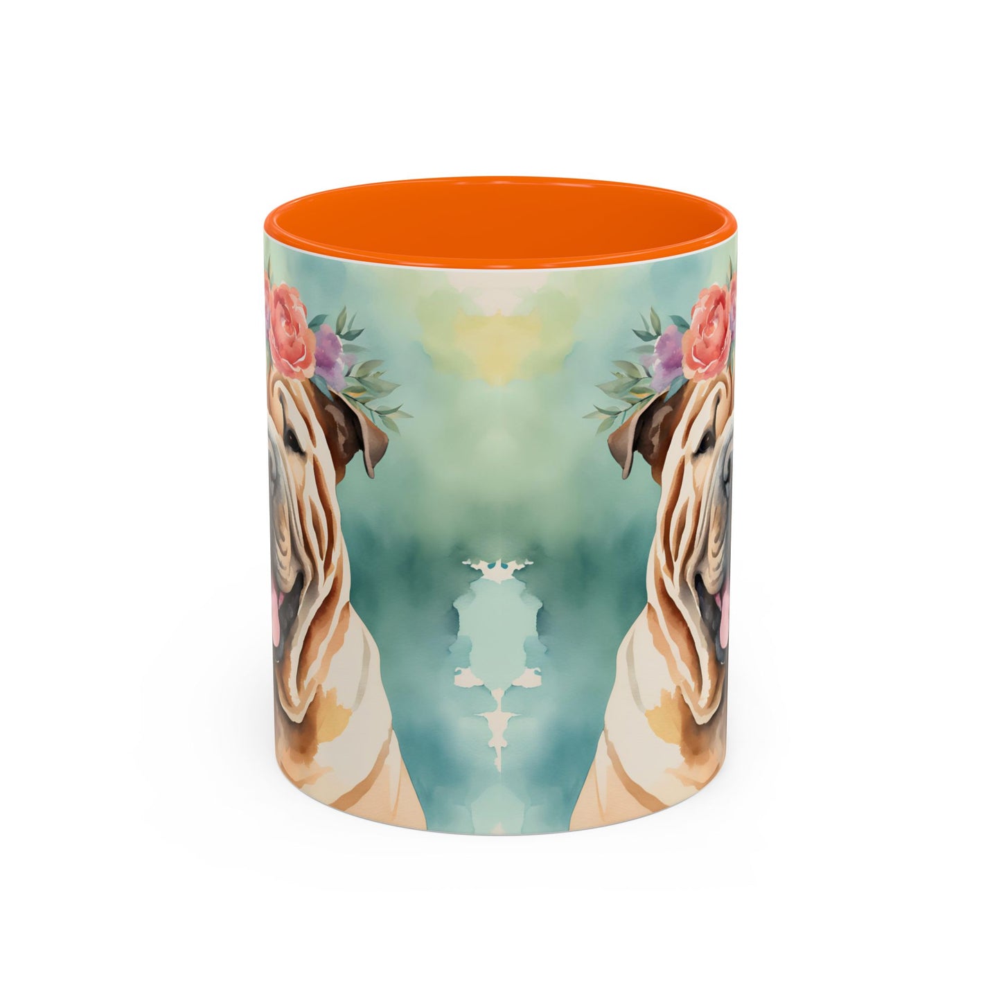 Shar Pei 01 Accent Coffee Mug - Dog Lover Gift