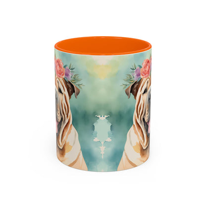 Shar Pei 01 Accent Coffee Mug - Dog Lover Gift