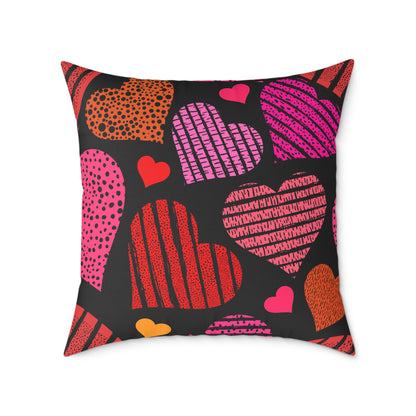 Personalized Valentine Eddy 2 Poly Cushion/Pillow 5 sizes