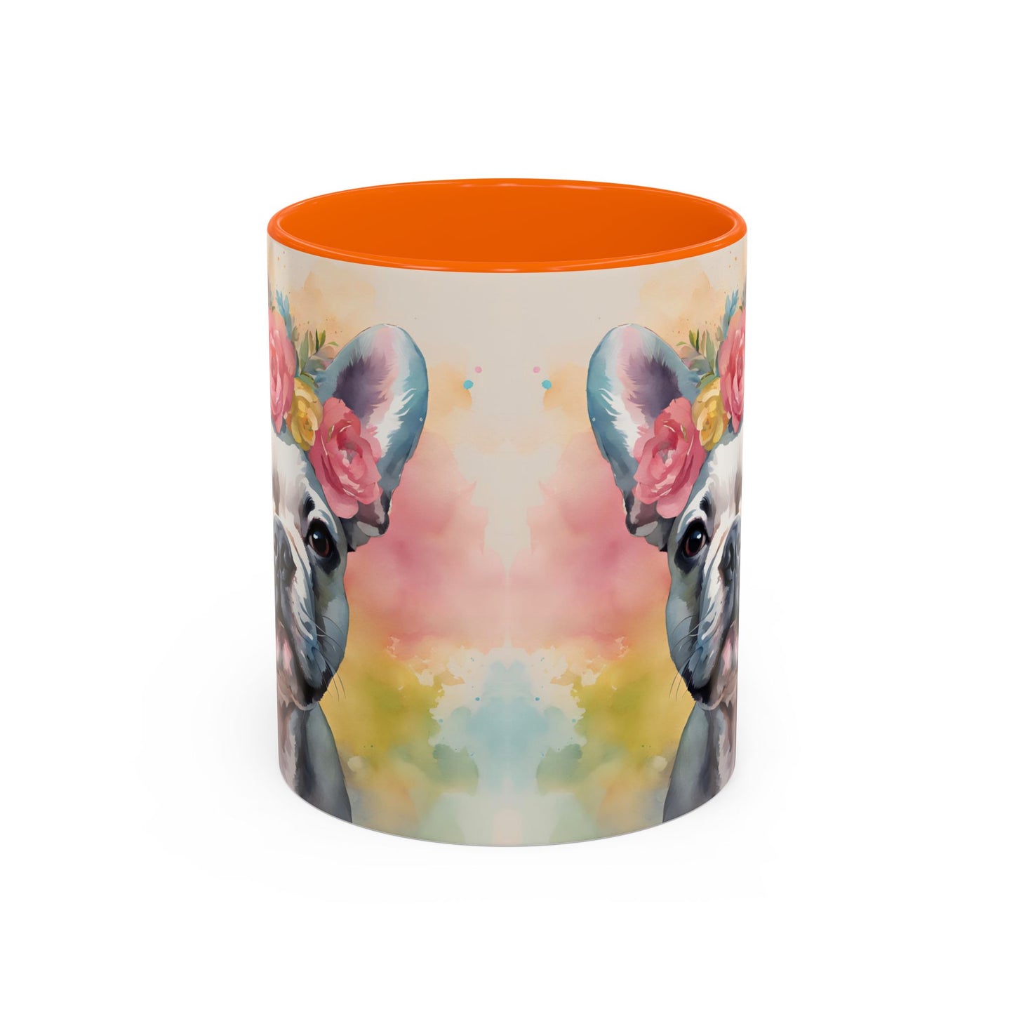 French Bulldog 04 Accent Coffee Mug - Dog Lover Gift